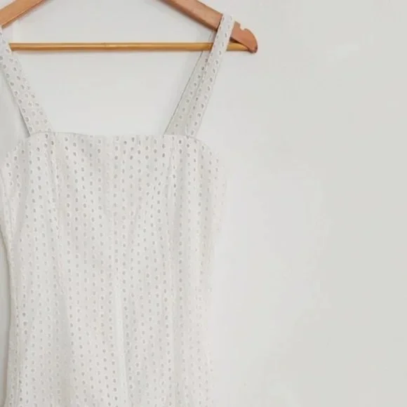 Anthropologie Esther Eyelet Midi Dress - Picture 6 of 9